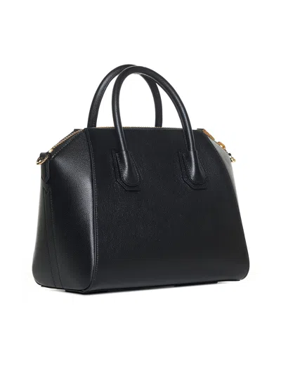 Givenchy Small Structured Handbag With Removable Shoulder Strap In Black