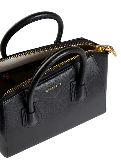 Givenchy Small Structured Handbag With Removable Shoulder Strap In Black