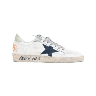 Golden Goose Ball Star Sneakers Men In White