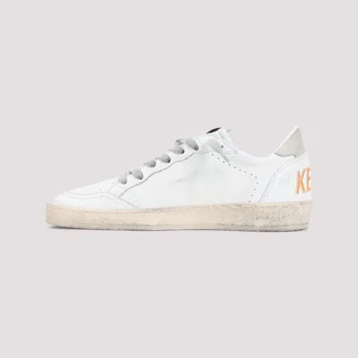 Golden Goose Ball Star Sneakers Men In White