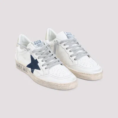 Golden Goose Ball Star Sneakers Men In White