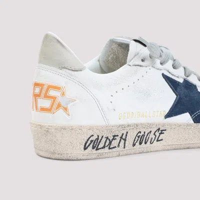 Golden Goose Ball Star Sneakers Men In White