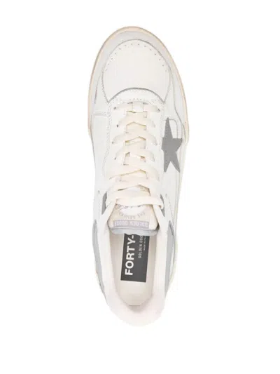 Golden Goose "forty Two" Leather Upper Toe Heel And Spur Rubber Star Sneakers Shoes