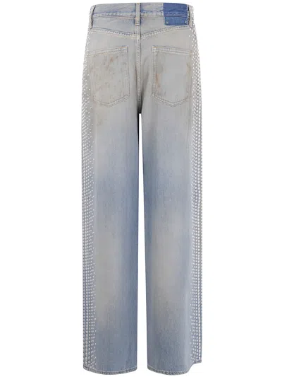 Golden Goose Distressed-effect Jeans In Blue
