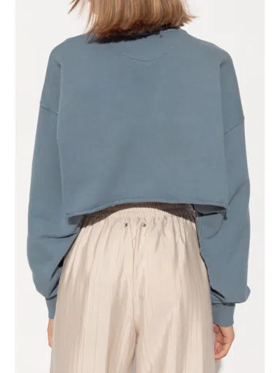 Golden Goose Women Journey Cropped Crewneck Sweatshirt