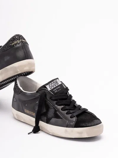 Golden Goose Deluxe Brand Women Super-star Classic With List Low-top Sneakers With Suede Inserts And