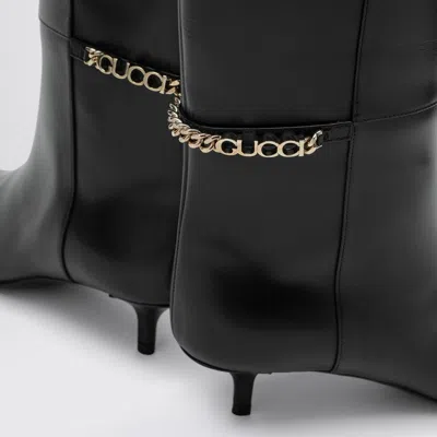 Gucci Signoria Leather Knee-high Boots