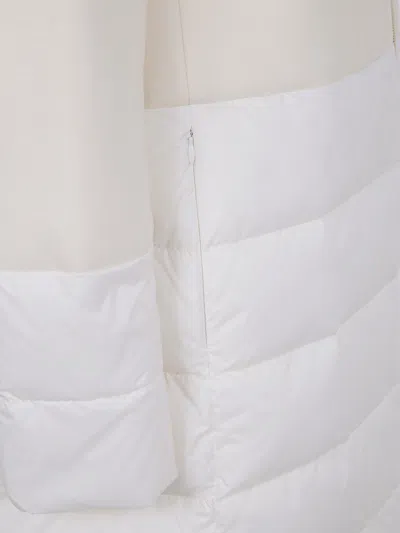 Herno Hooded Padded Jacket In White