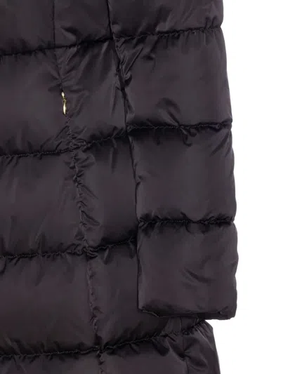 Herno Oversized Coat With Padded High Neck