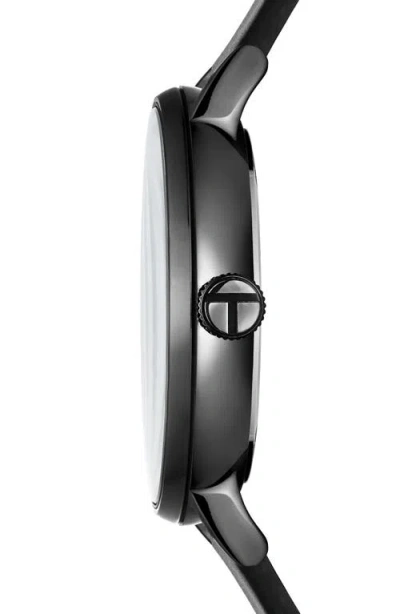 Ted Baker Glossop Leather Strap Watch, 41mm