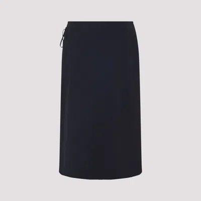 Marni Virgin Wool Midi Skirt Women