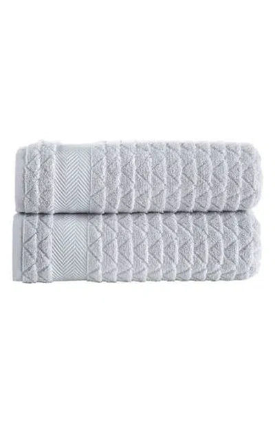 Brooks Brothers Herringbone Cotton Bath Towel