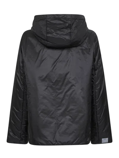 Max Mara The Cube Greenh Technical Fabric Jacket In Black
