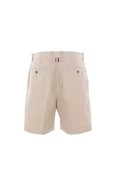 Thom Browne Typewriter Cloth Utility Chino Shorts Khaki In Multi