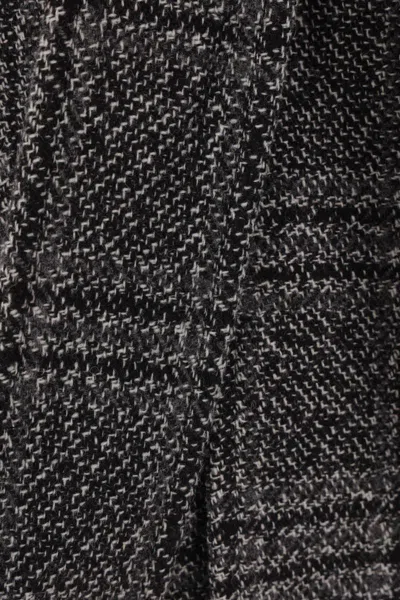 Balenciaga One Layer Checked Belted Coat In Gray