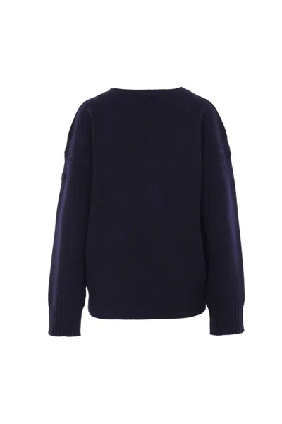 Chloé Knitwear Crewneck Long Sleeves Ribbed Finish