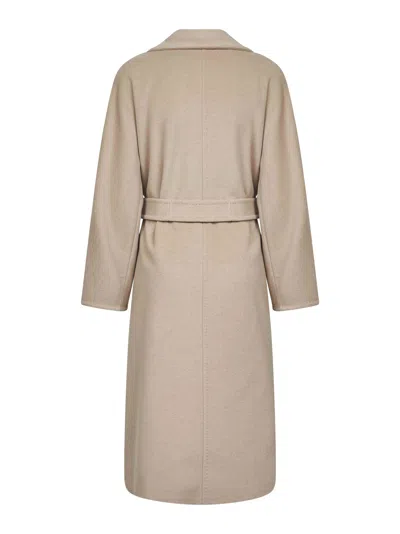 Max Mara Women Ecru 101801 Icon Coat Madame Coat
