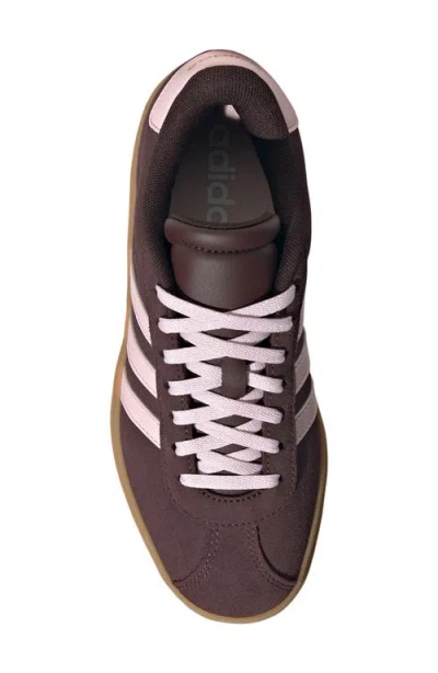 Adidas Originals Adidas Kids' Vl Court Bold Lifestyle Sneaker In Brown