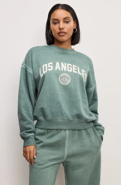 Good American Brushed Fleece Graphic Sweatshirt