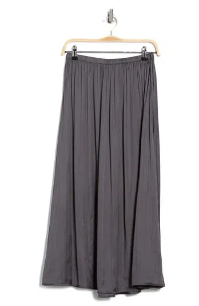 Vero Moda Billie High Waist Pleated Skirt In Gray