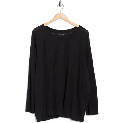 Eileen Fisher Organic Linen Long Sleeve T-shirt