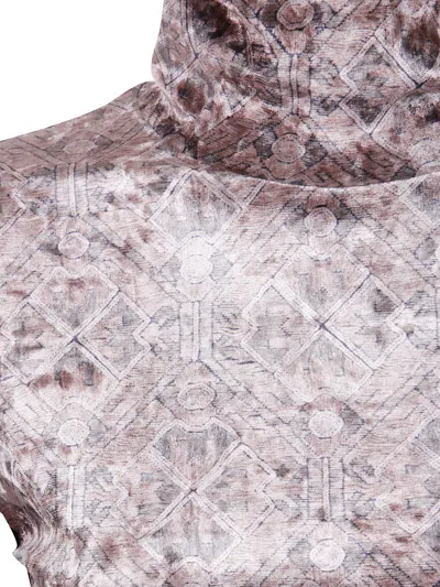 Pierre-louis Mascia Velvet Patterned Sweater