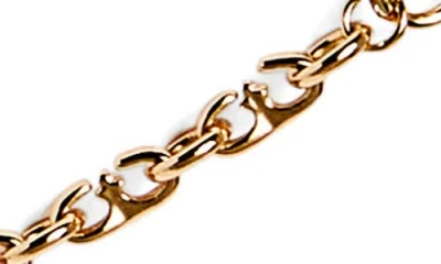 Steve Madden Mini Bevel Link Chain Belt