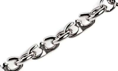 Steve Madden Mini Bevel Link Chain Belt