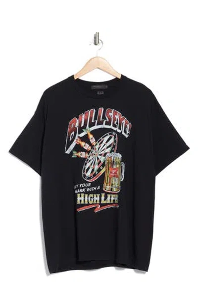 Junk Food Billy High Life Graphic T-shirt In Black