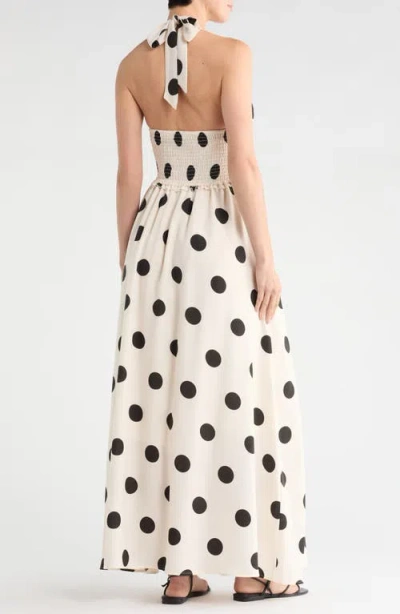 Love By Design Nina Patterned Halter Maxi Dress