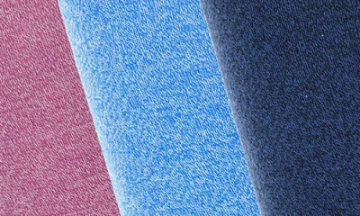 Original Penguin Marled 3-pack Assorted Crew Socks In Blue