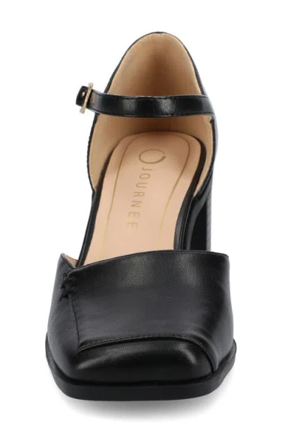 Journee Collection Evangeline Block Heel Pump