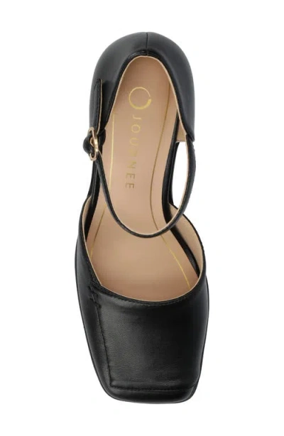 Journee Collection Evangeline Block Heel Pump