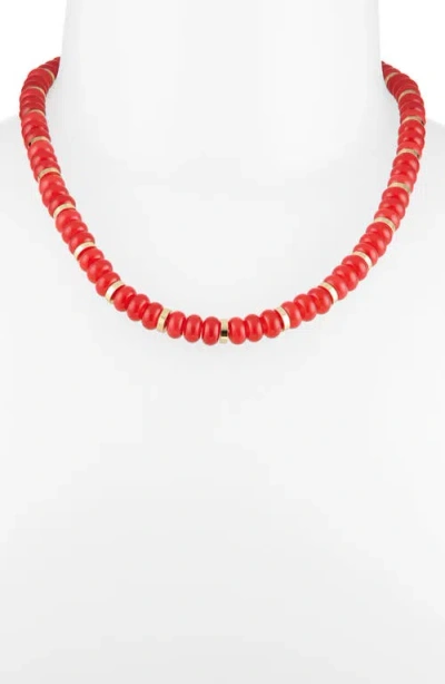 Leith Glass Beaded Necklace