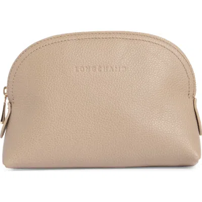 Longchamp Leather Dome Cosmetics Case