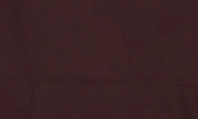 Rebecca Taylor Long Sleeve Crepe Dress In Brown