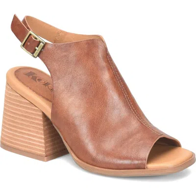 Korks Paula Block Heel Slingback Sandal