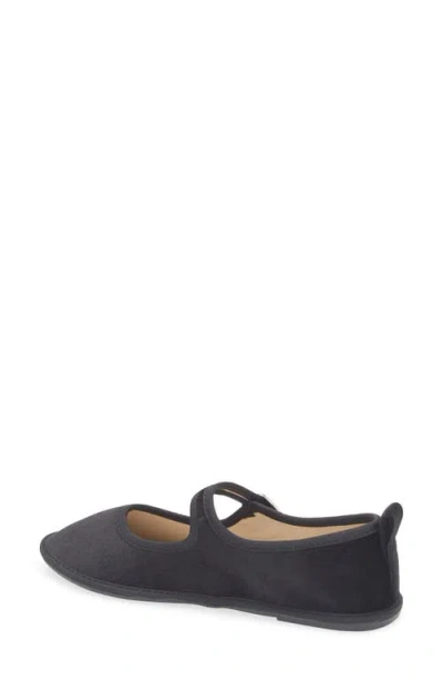 Tahari Velvet Mary Jane Flat