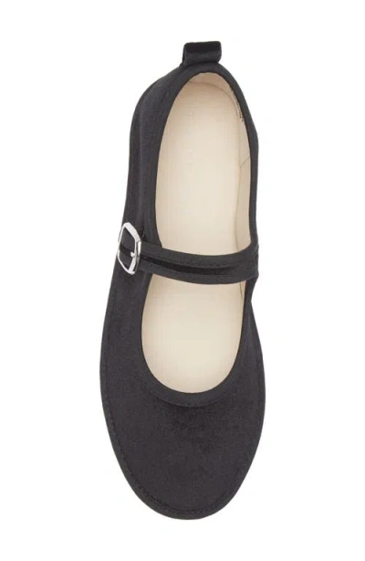 Tahari Velvet Mary Jane Flat