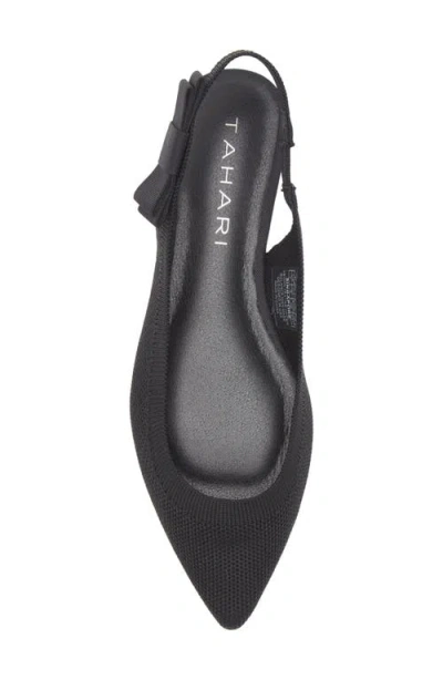 Tahari Knit Slingback Flat