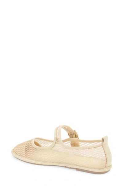 Tahari Mesh Mary Jane Flat