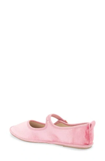 Tahari Velvet Mary Jane Flat