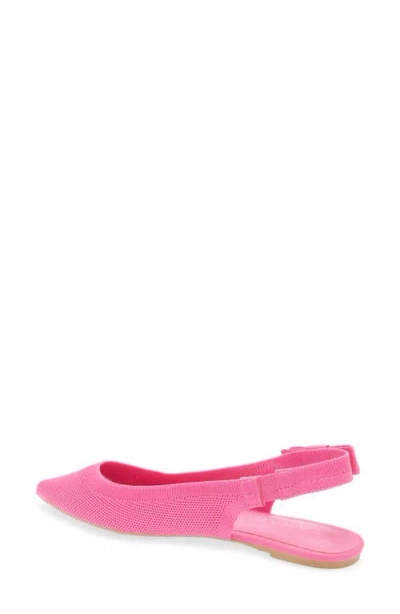 Tahari Knit Slingback Flat
