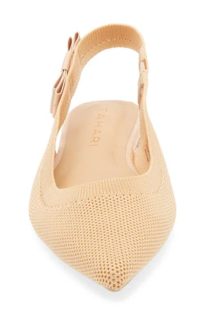 Tahari Knit Slingback Flat
