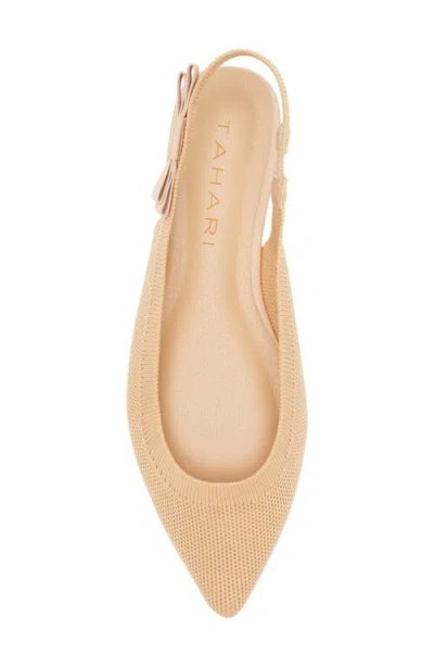 Tahari Knit Slingback Flat