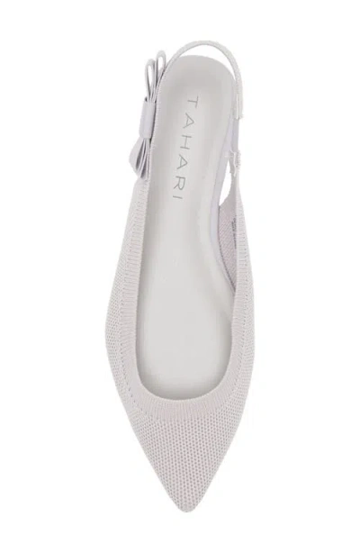 Tahari Knit Slingback Flat