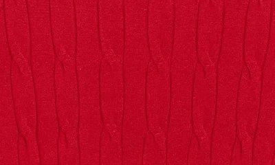T Tahari Crewneck Short Sleeve Cable Knit Sweater