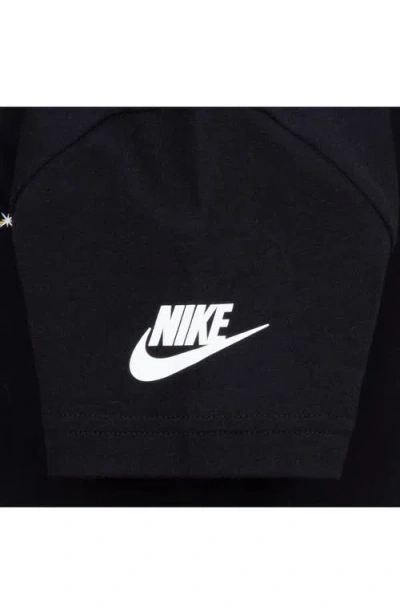 Nike Boys Preschool   Futura Metallic T-shirt In Black