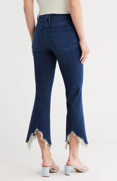 Good American Good Legs Crop Mini Bootcut Jeans