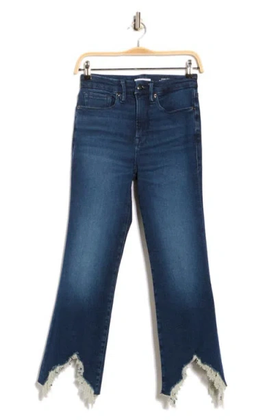 Good American Good Legs Crop Mini Bootcut Jeans